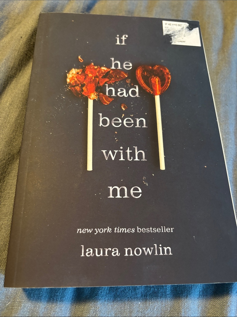 'If He Had Been With Me' Paperback Book - Black Cover
